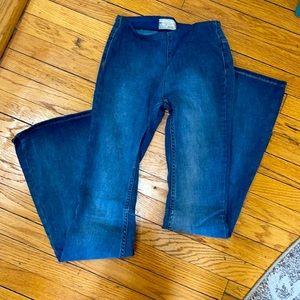 FREE PEOPLE PENNY PULL ON FLARE JEANS SIZE 26